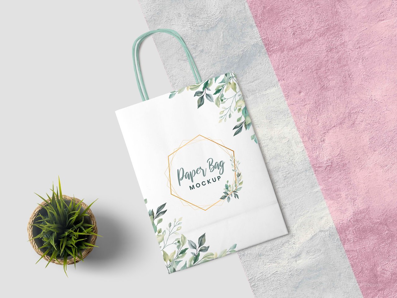 手提袋样机素材