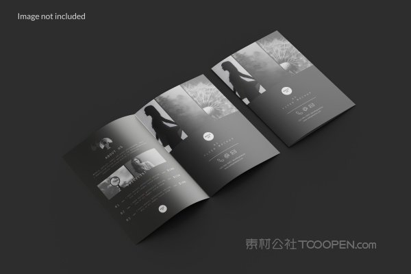 折页宣传单样机