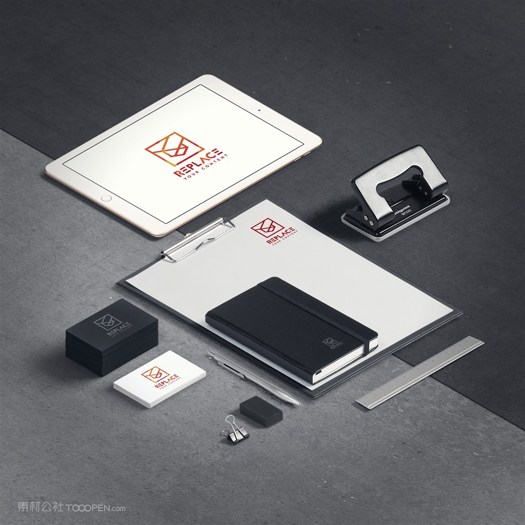 简约商务vi样机