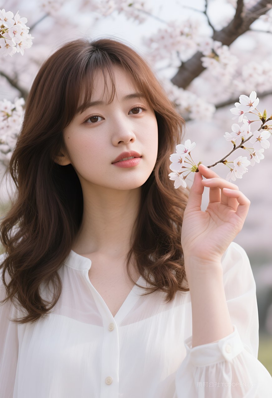 写真女性唯美优雅气质美女性感