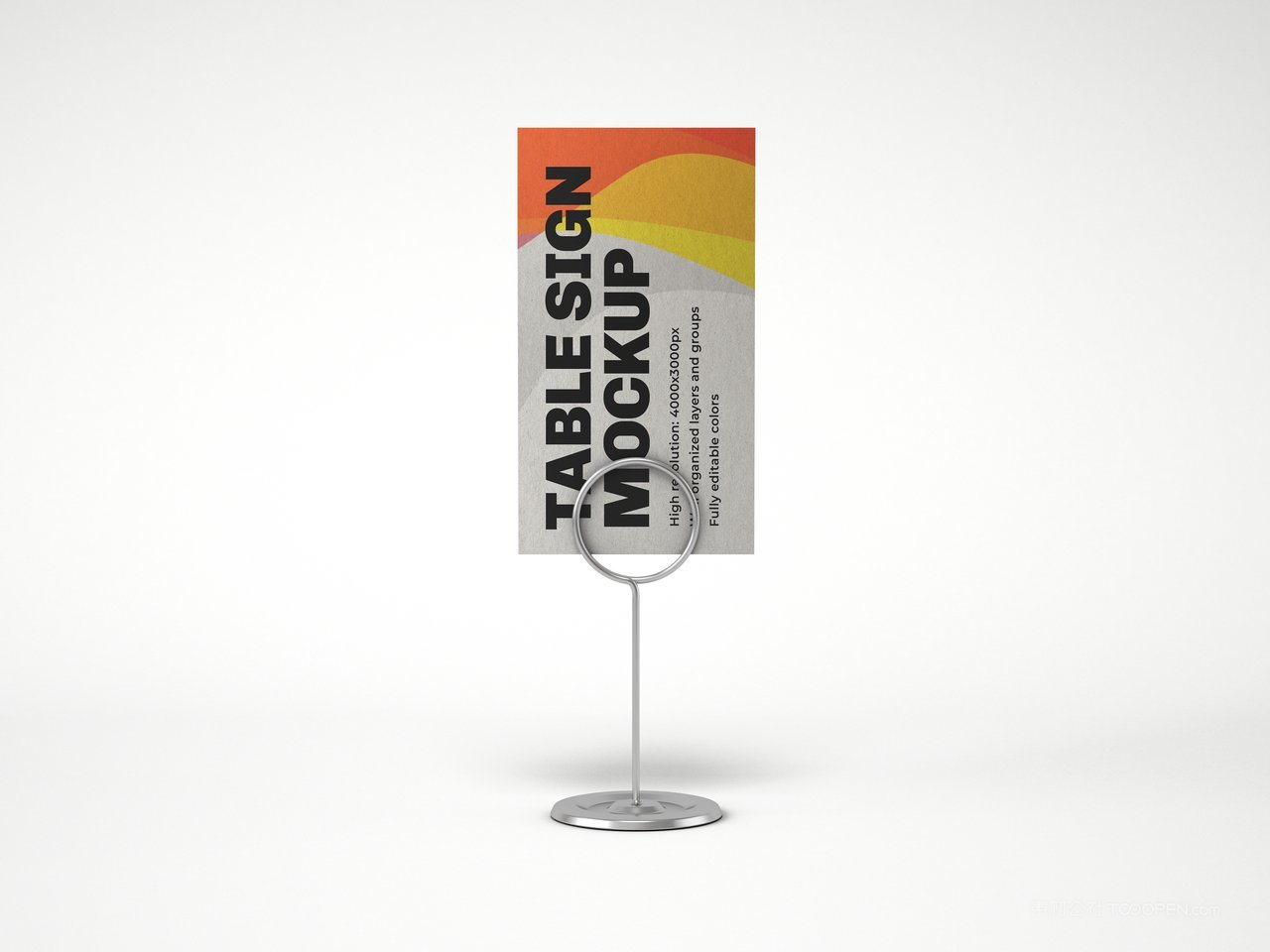 台牌摆台立牌样机psd