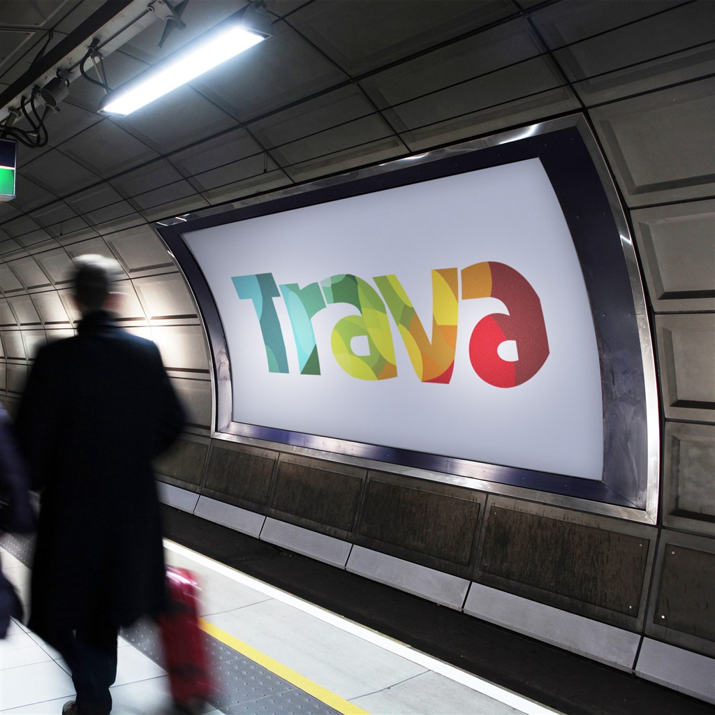 地铁橱窗广告样机