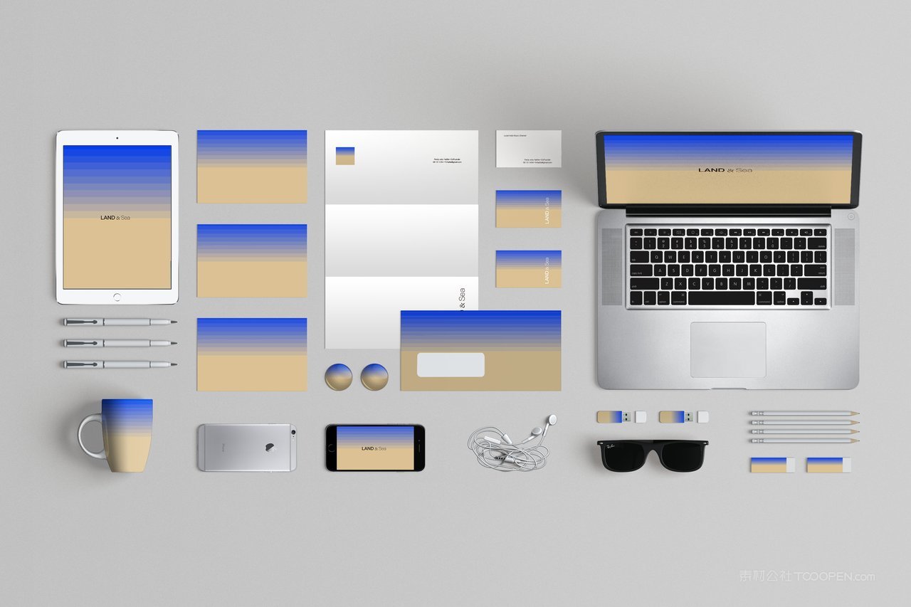 【2007期】办公品牌vi组合样机 (7)