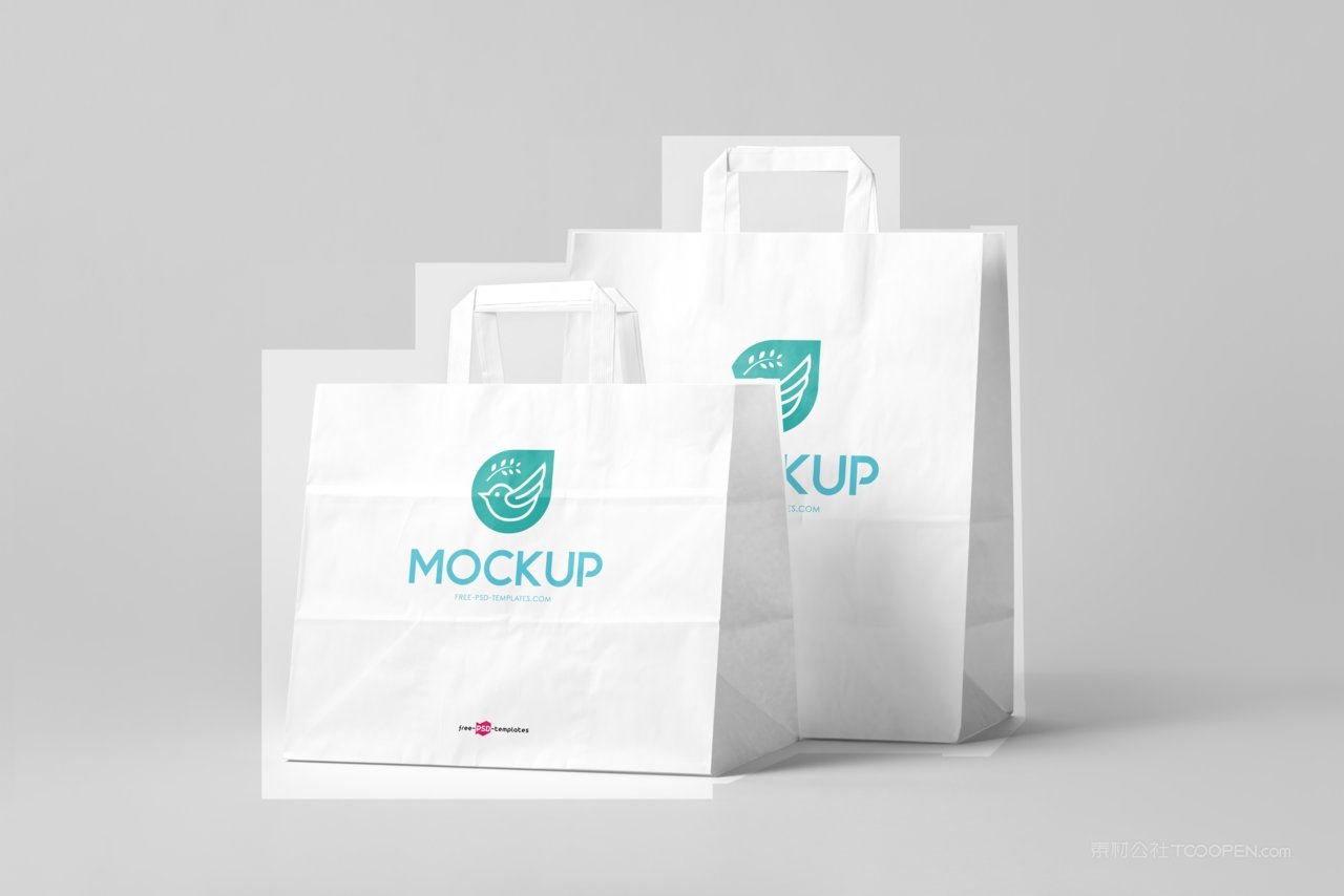手提袋样机素材