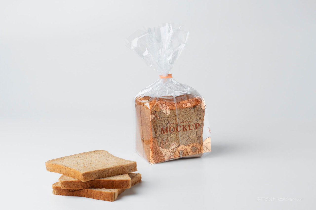 【2119期】糕点切片面包透明包装袋样机 (13)