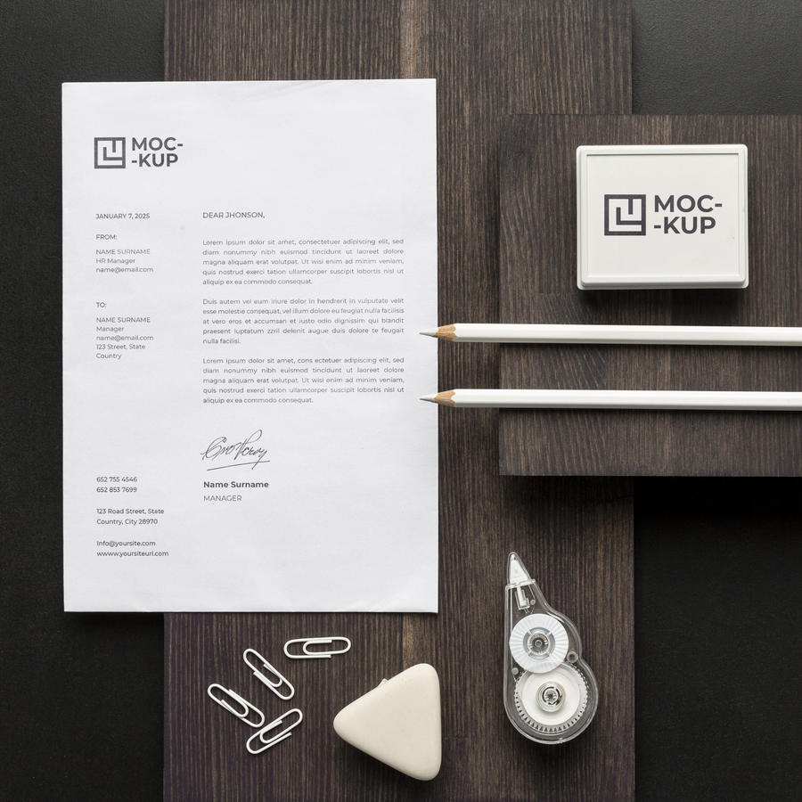 企业文具模板样机