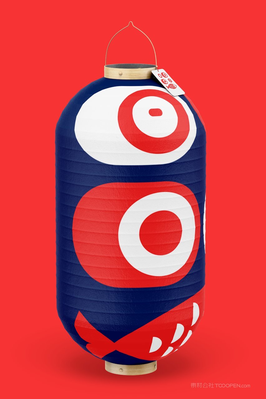 日式餐饮品牌灯笼样机 (22)