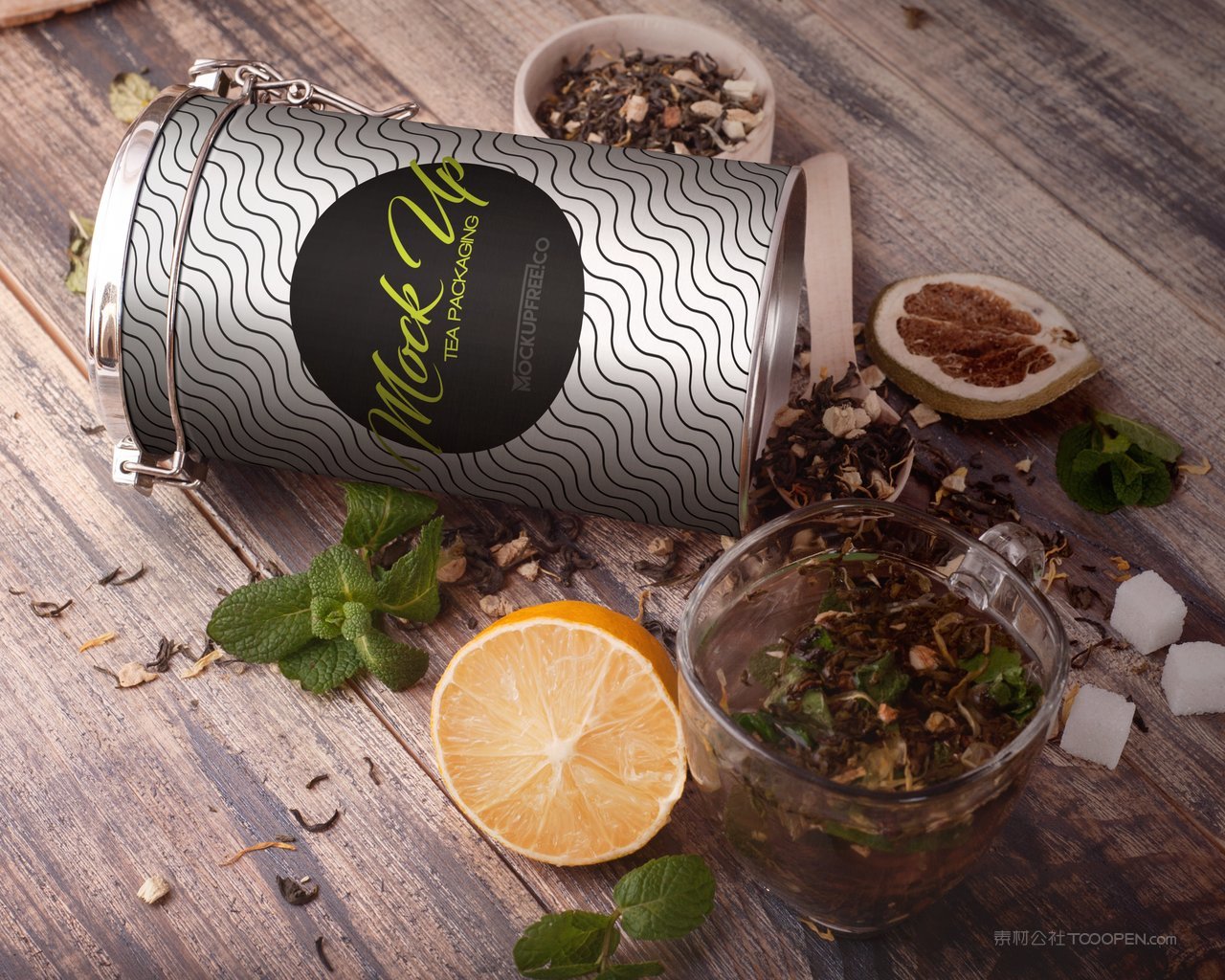 铁罐茶叶包装茶艺品牌vi包装样机 (5)