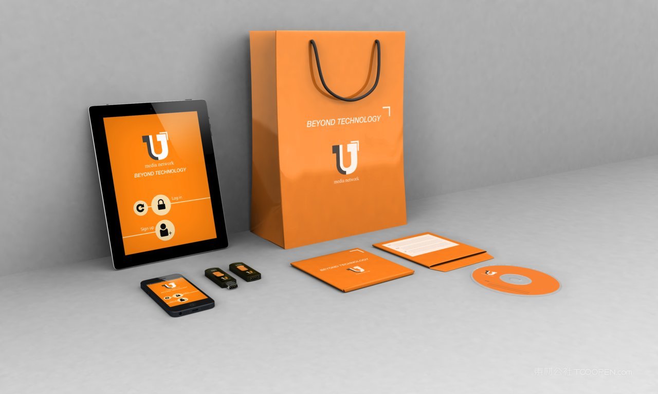 【1985期】企业办公vi样机 (10)