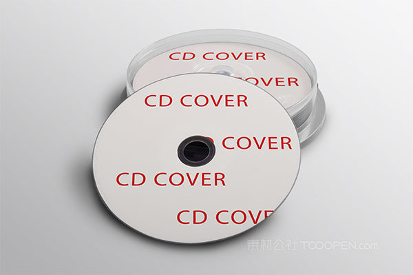 光盘封面设计样机