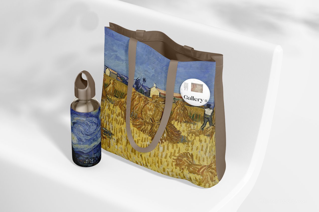 艺术文创名画办公用品样机 (10)