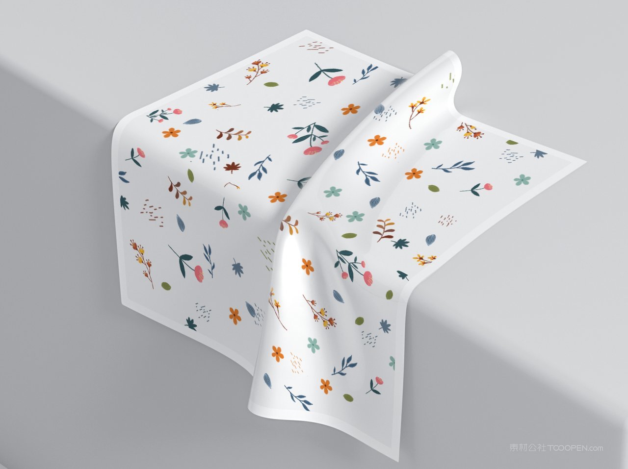 【2140期】方形3d质感丝巾图案展示样机 (5)