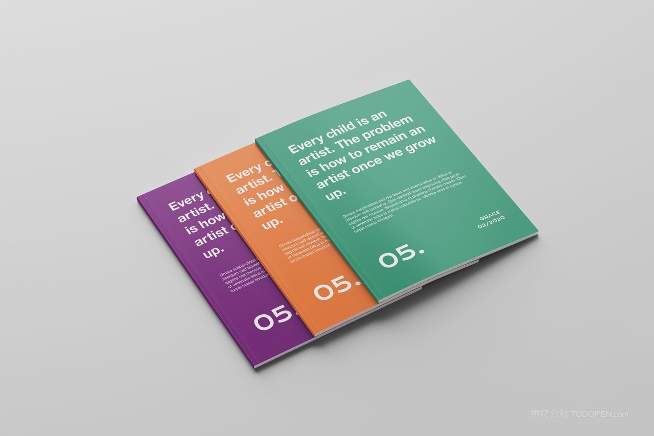 a4画册杂志设计展示样机 (32)