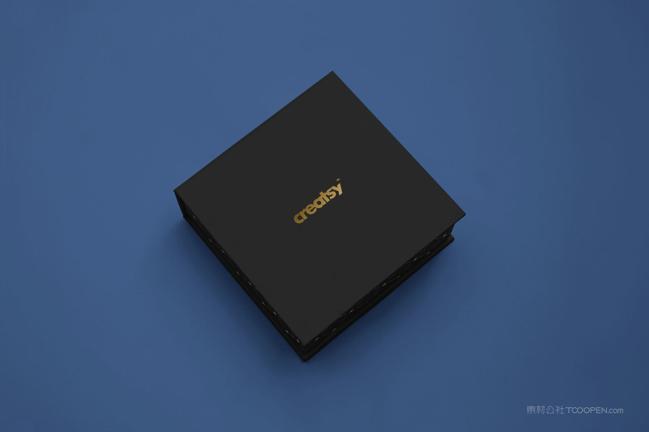 黑色质感高级首饰盒样机 (11)