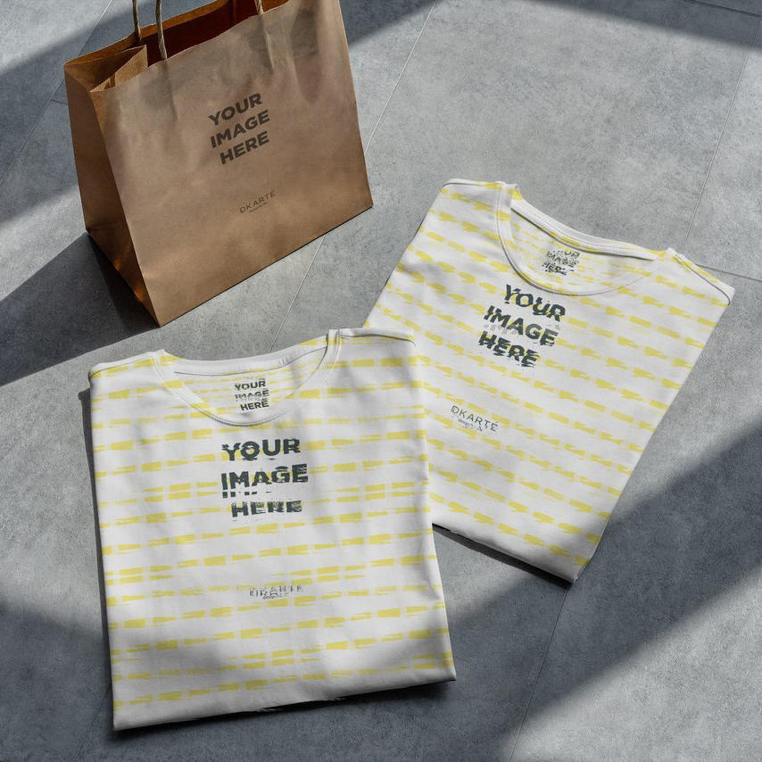 商场超市衣服服装t恤摆拍样机 (8)