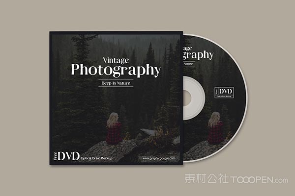 DVD包装样机