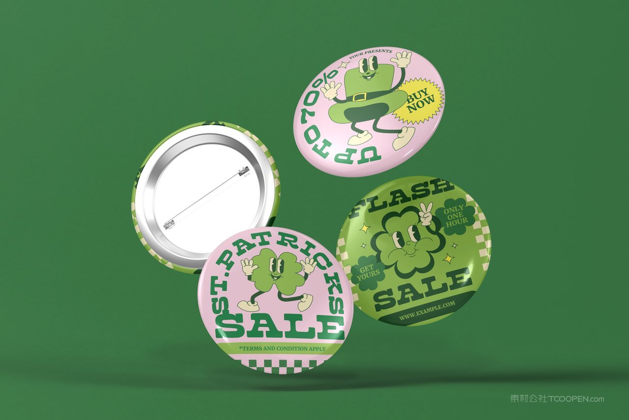 【2016期】圆形马口铁徽章样机 (6)