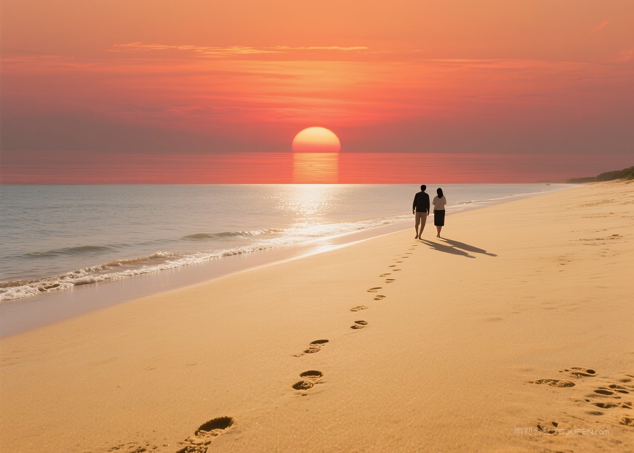 风景天空海边大海自然海景景观唯美海滩
