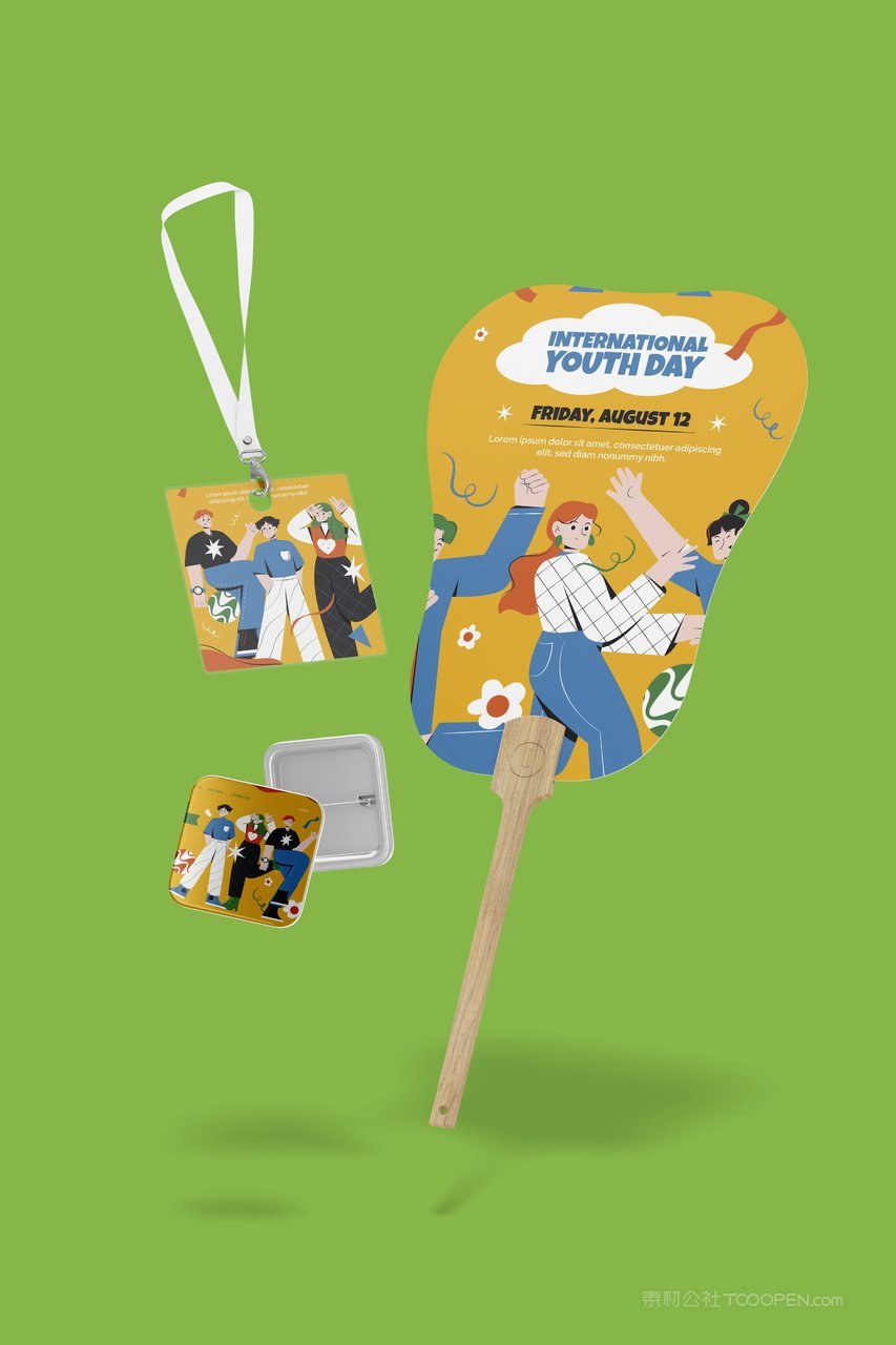 文创生活周边衍生品品牌vi形象展示样机 (28)