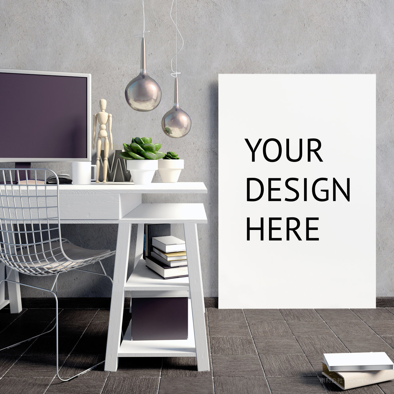 室内画框海报样机