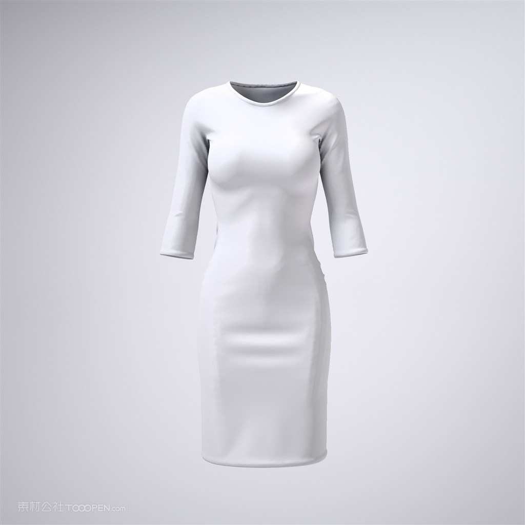 中国风旗袍展示样机