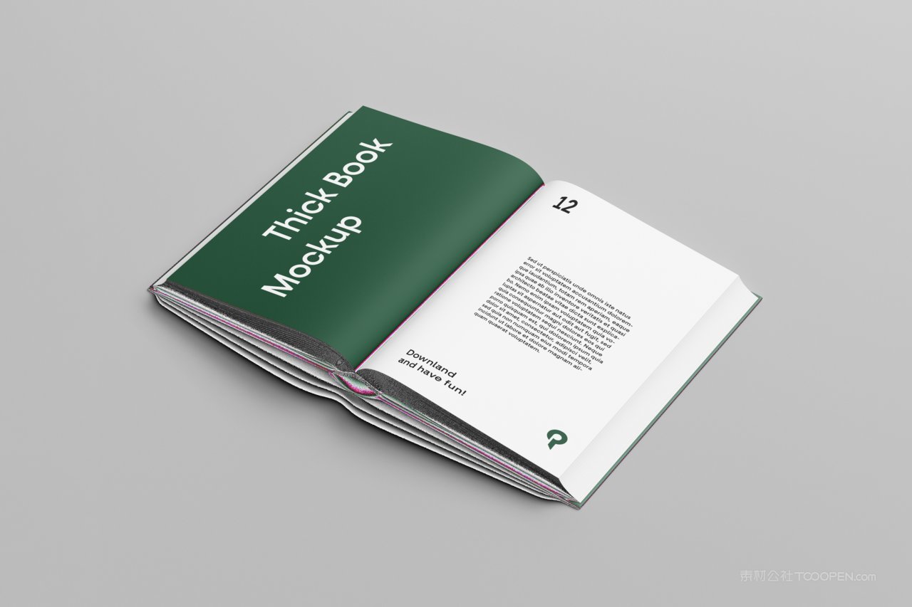 书籍封面样机