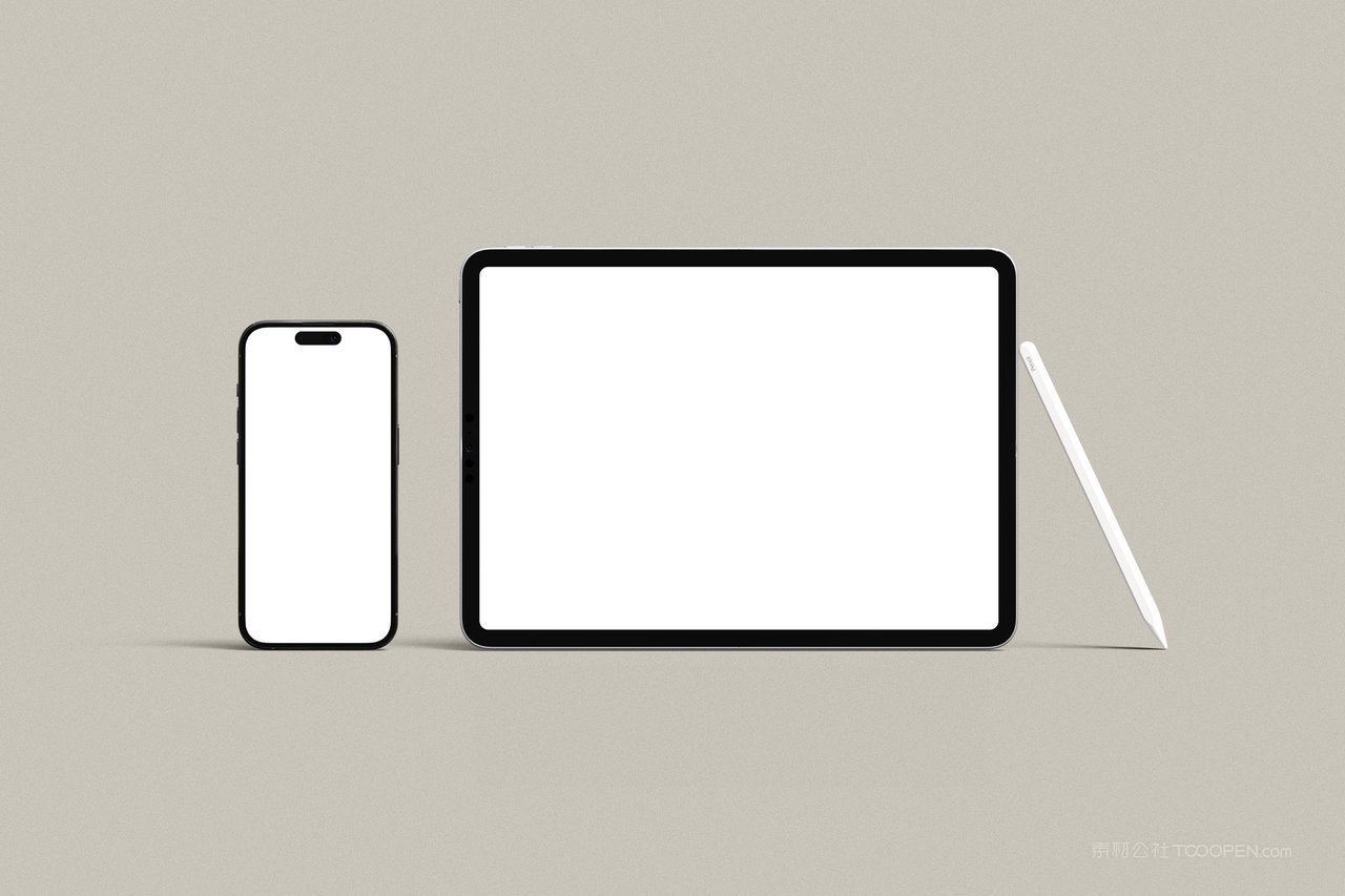 电脑平板场景样机