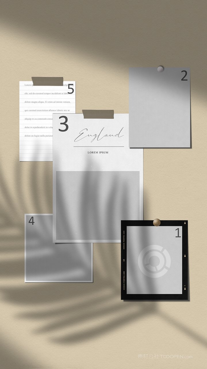 【1978期】相片背景墙样机 (14)