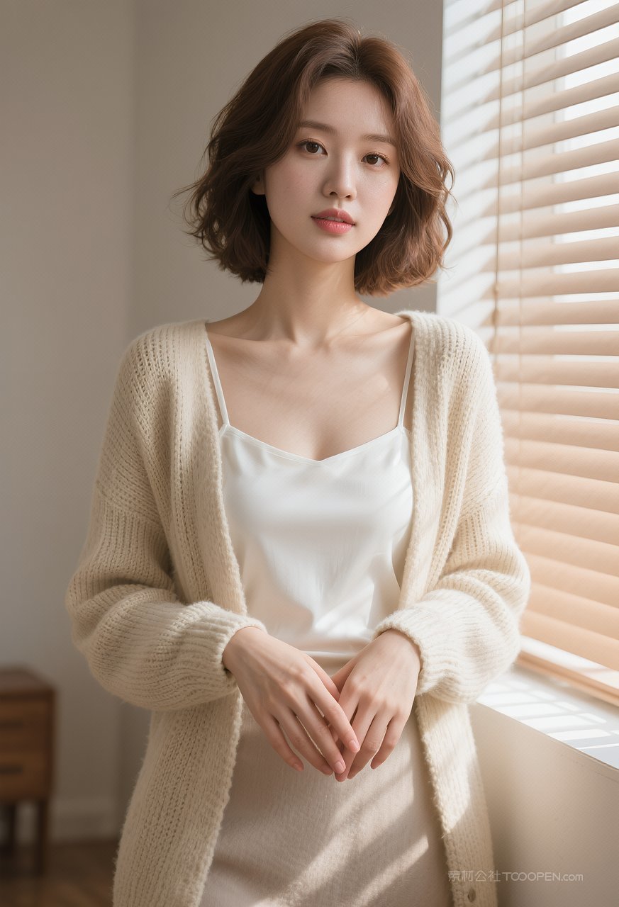 优雅美女唯美气质少女写真女性性感