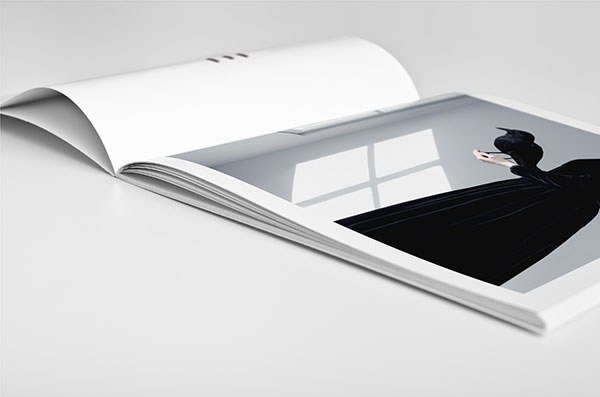 方形画册样机