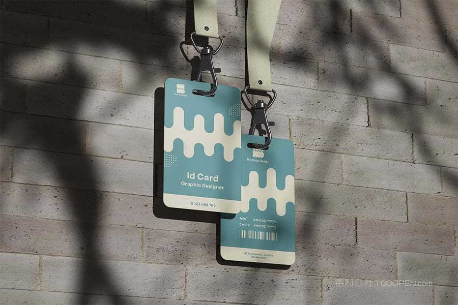 工牌工作证样机