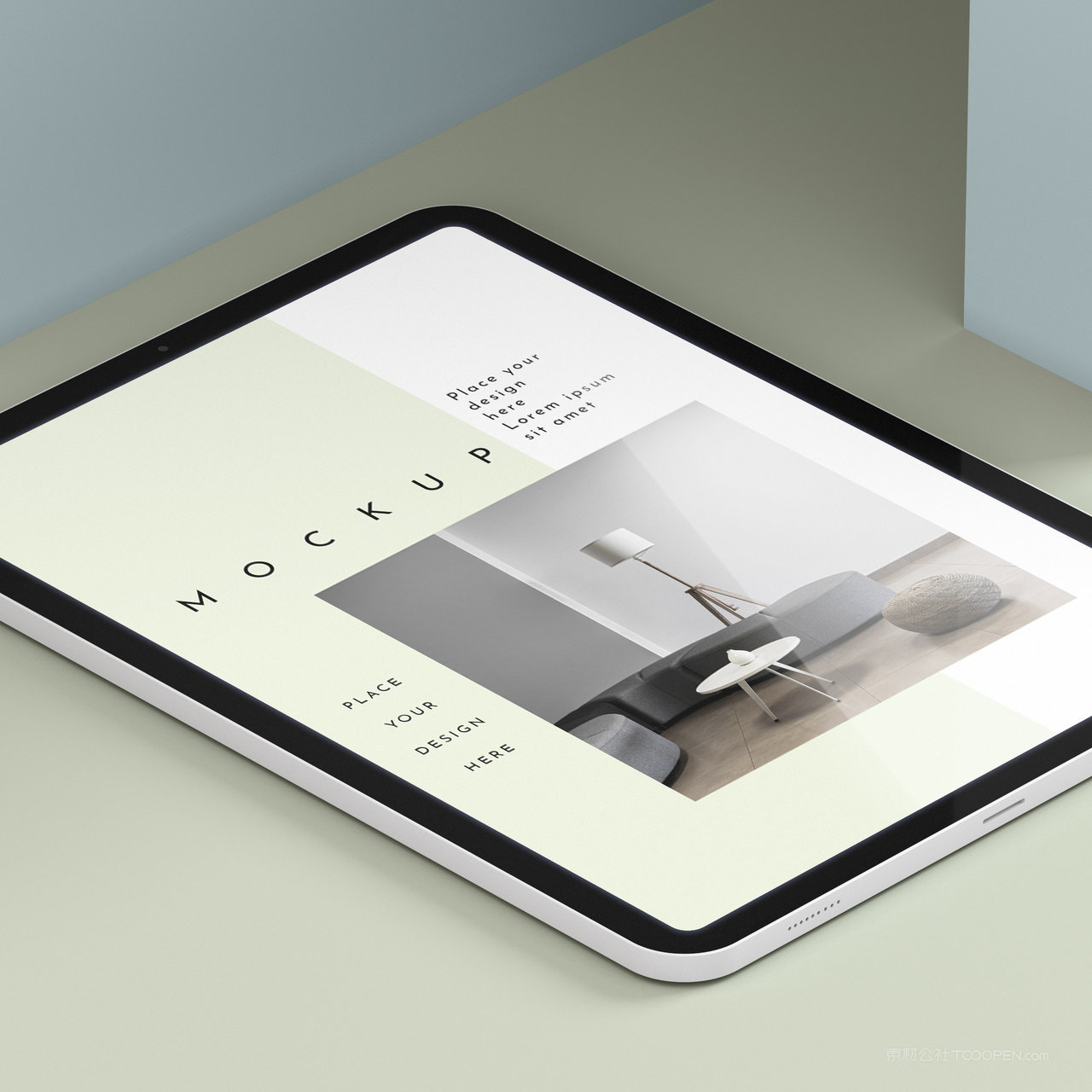 平板电脑ipad电子产品贴图样机
