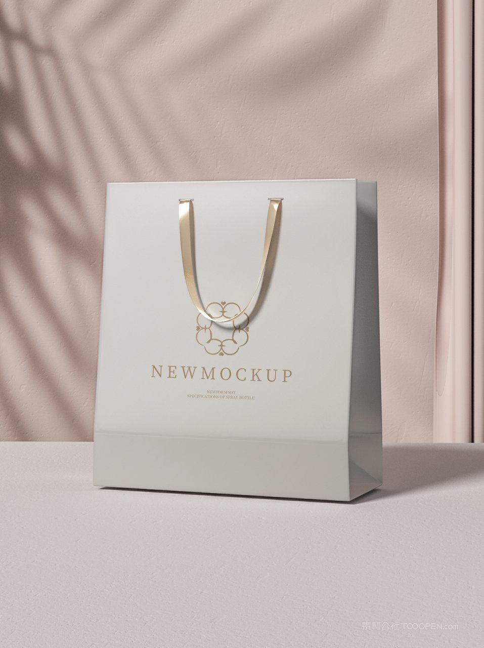 手提袋购物袋纸袋食品袋牛皮纸袋vi提案样机 (9)