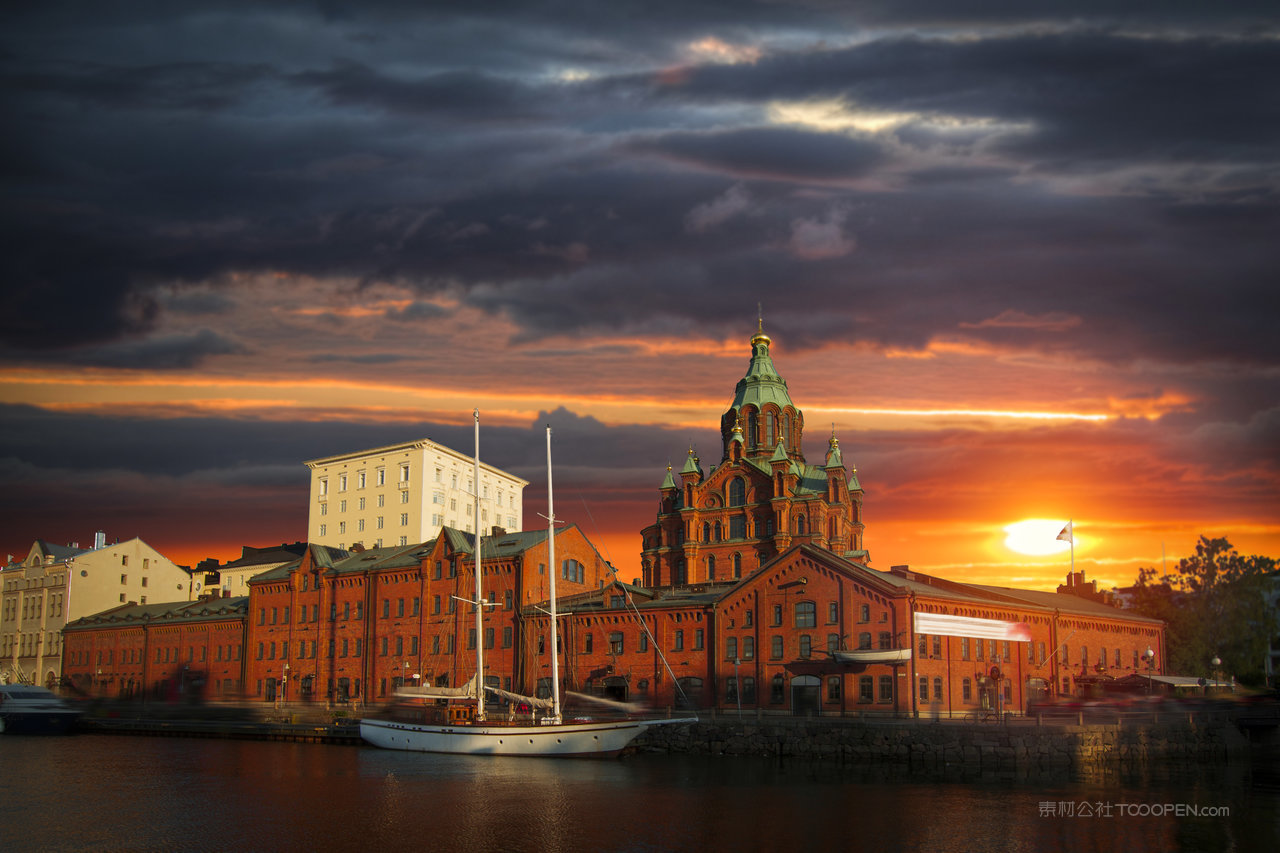 芬兰风景画摄影图 (192)