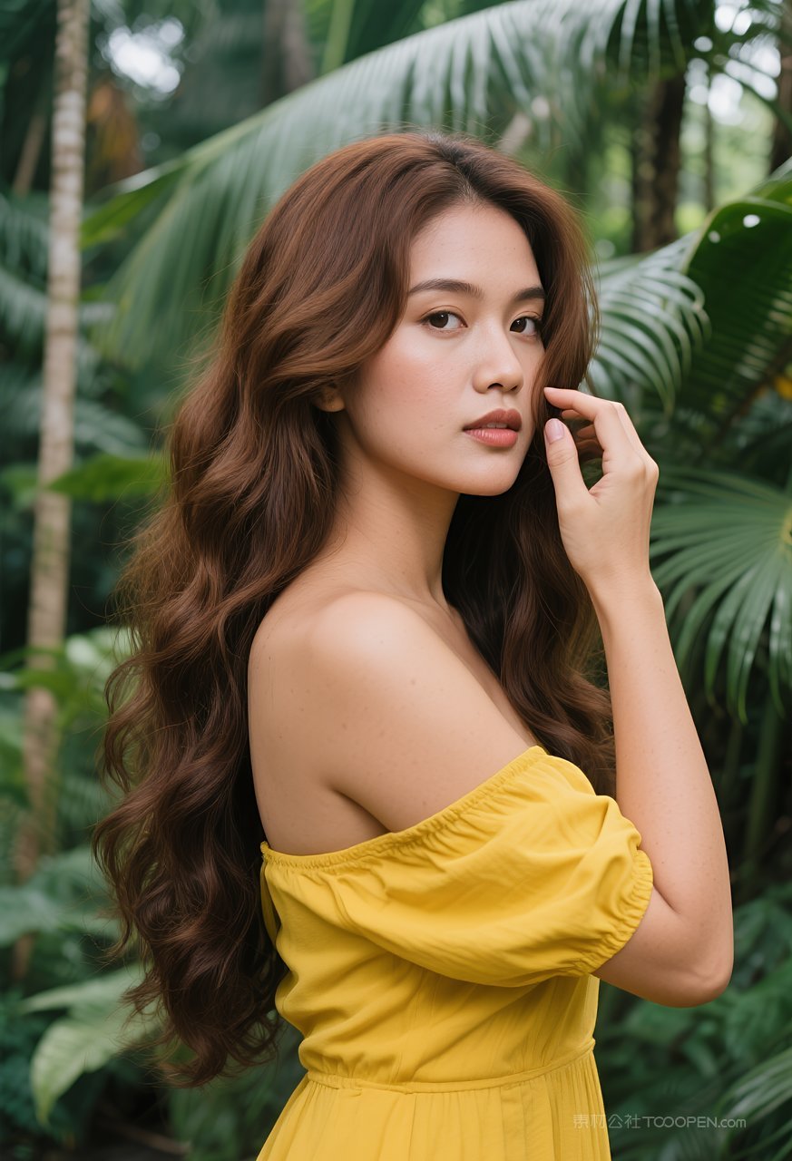 美丽性感女性气质时尚美女写真