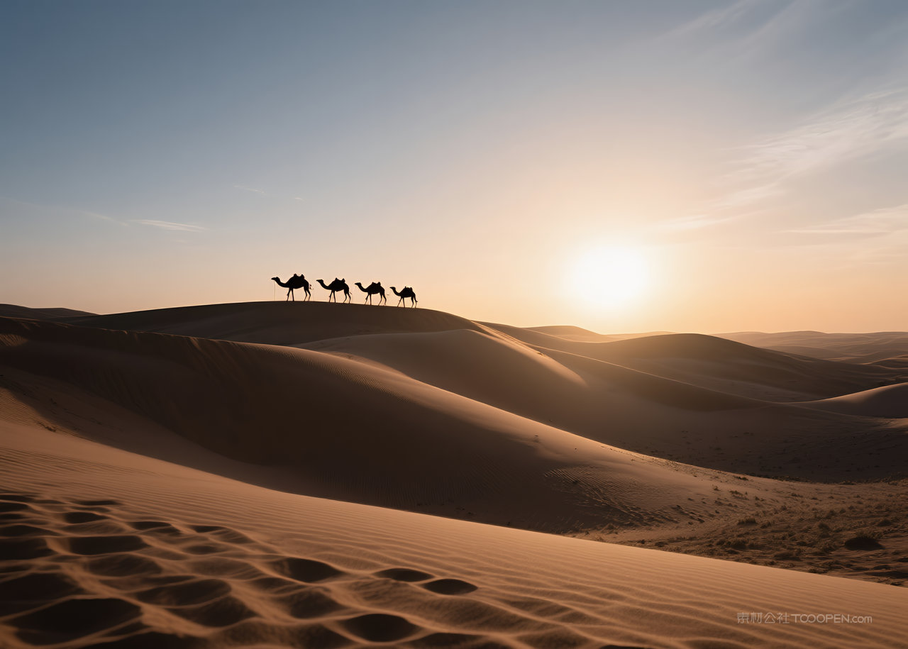 风景云层唯美日出云彩天空自然