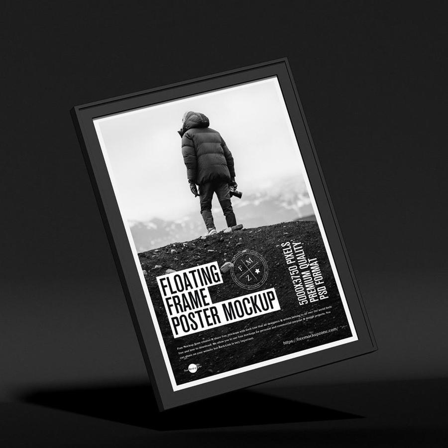 相框海报样机