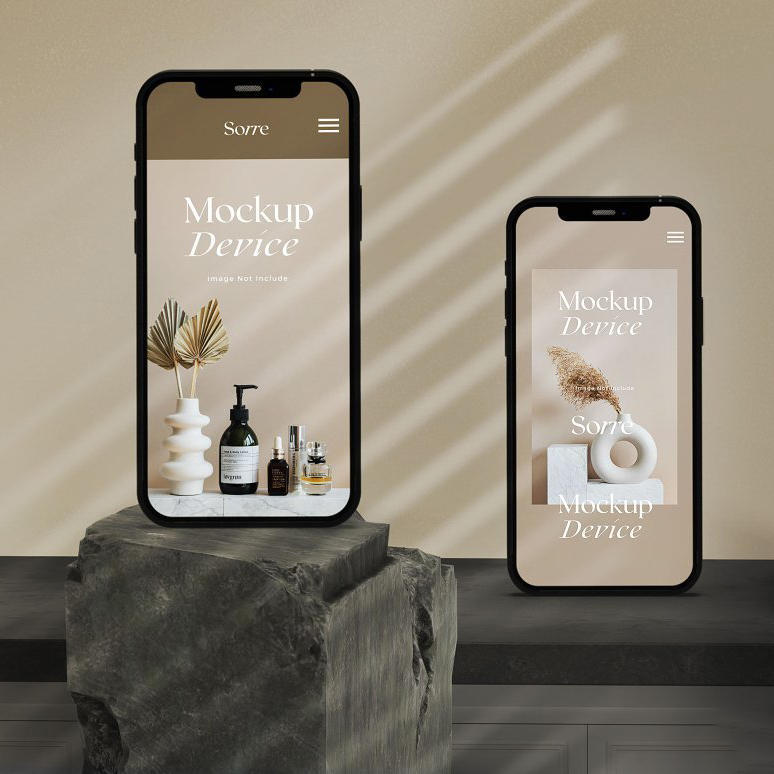 新品手机样机模板