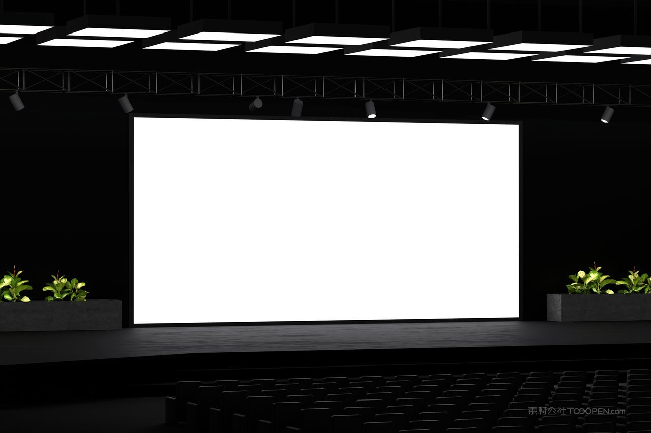 活动led屏幕样机