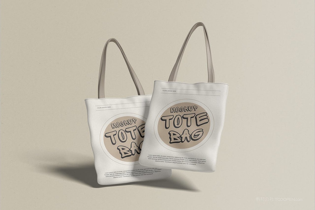 帆布手提袋样机