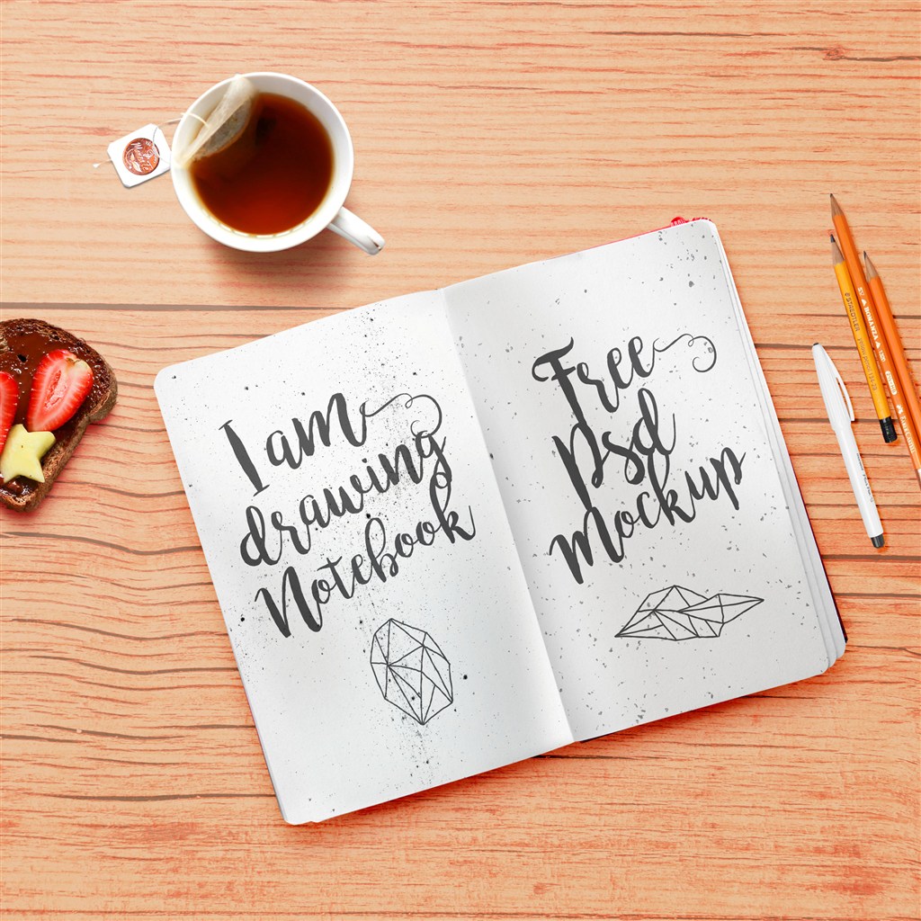 下午茶创意设计场景样机