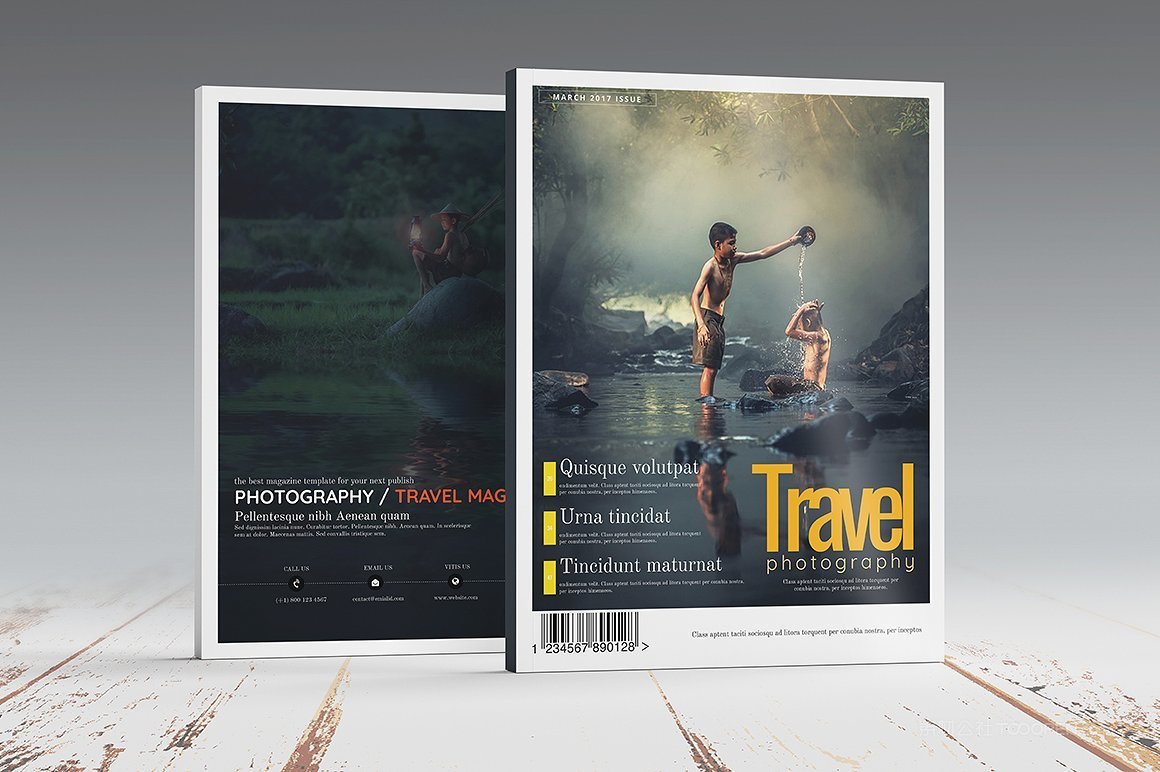 品牌画册目录样机