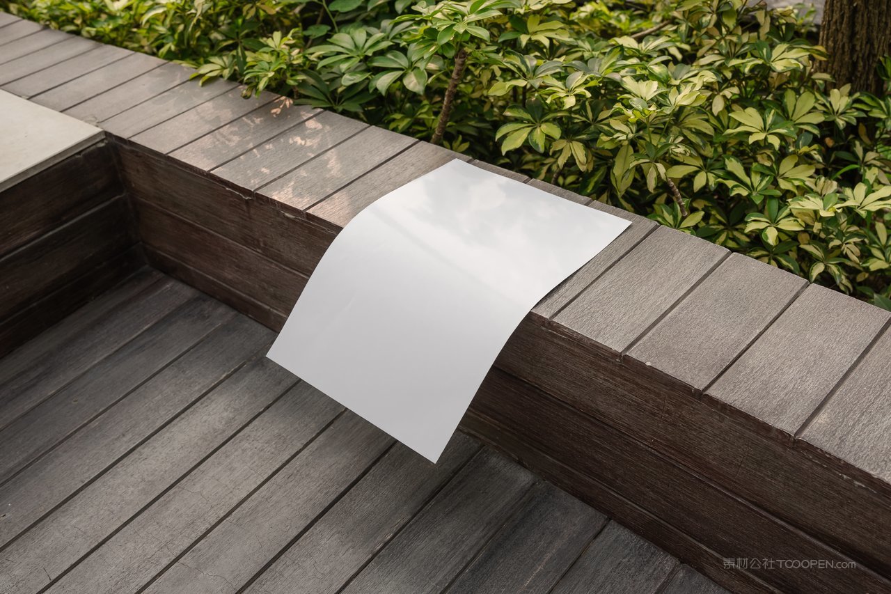 【2100期】实拍场景小众海报宣传单样机 (20)