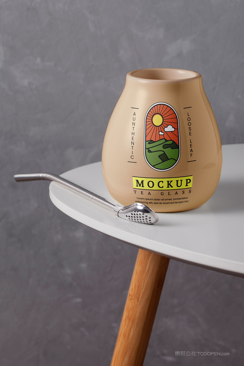 【2250期】中国禅意传统陶瓷茶叶罐样机 (5)