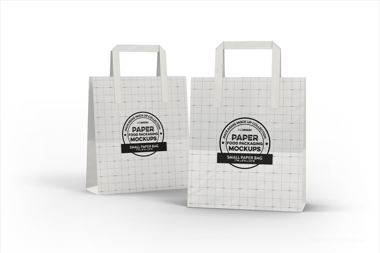 快餐汉堡食品纸质包装样机 (7)