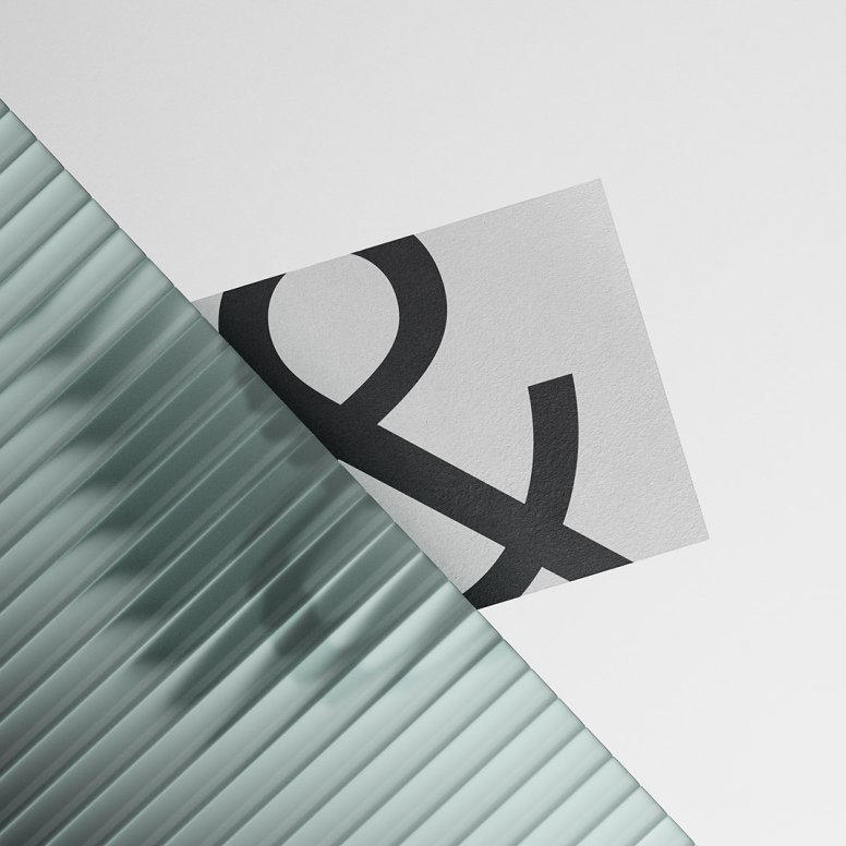 商务名片卡片样机