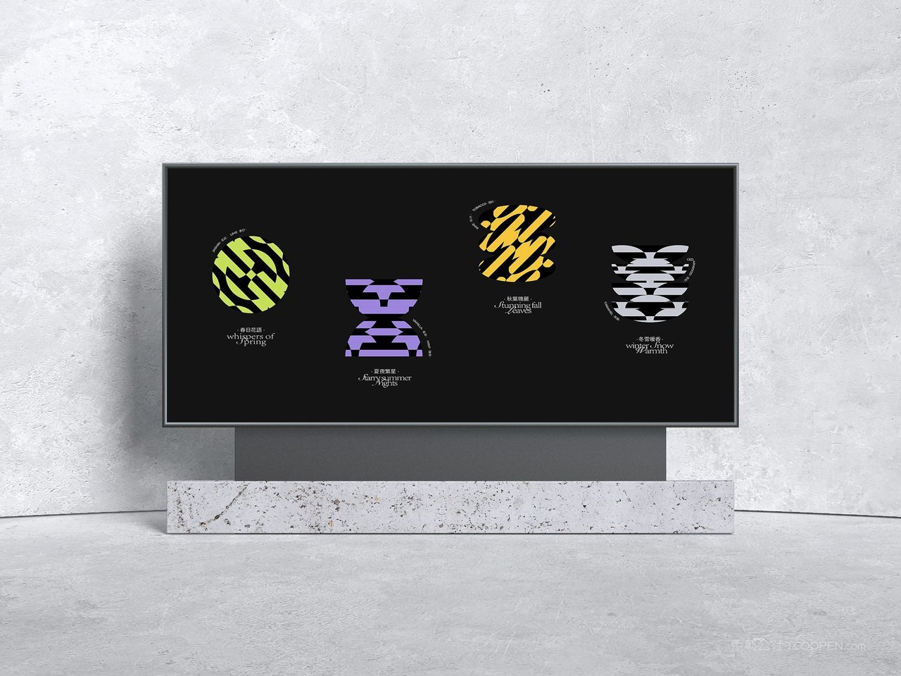 企业科技品牌vi设计样机海报工牌商务展示logo标识ps贴图素材 (25)