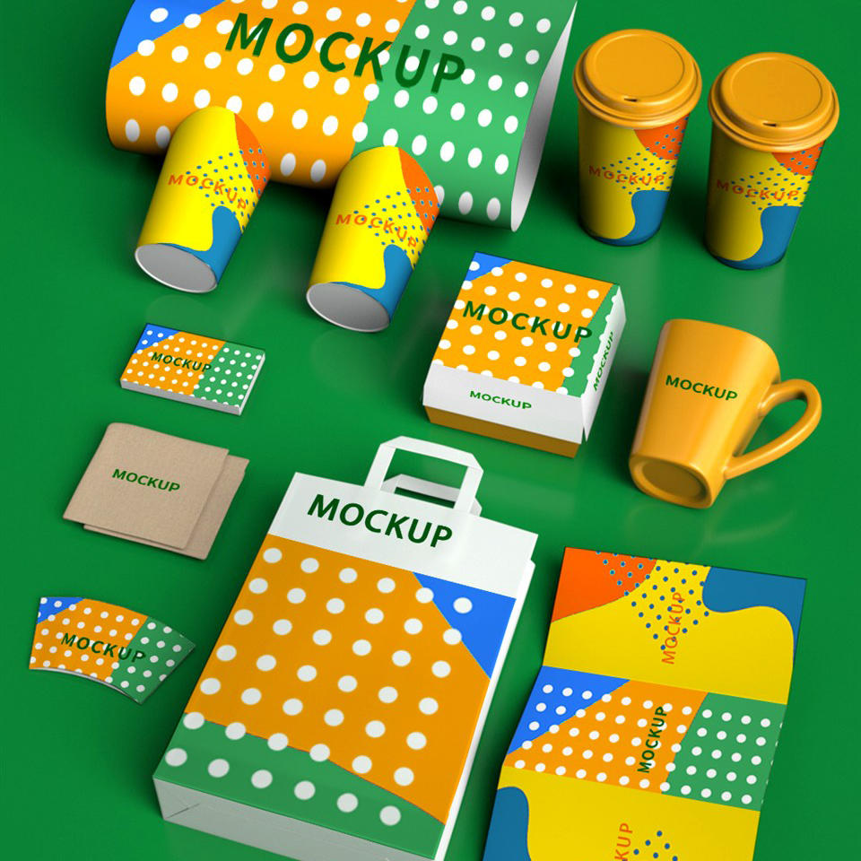 品牌餐饮vi样机