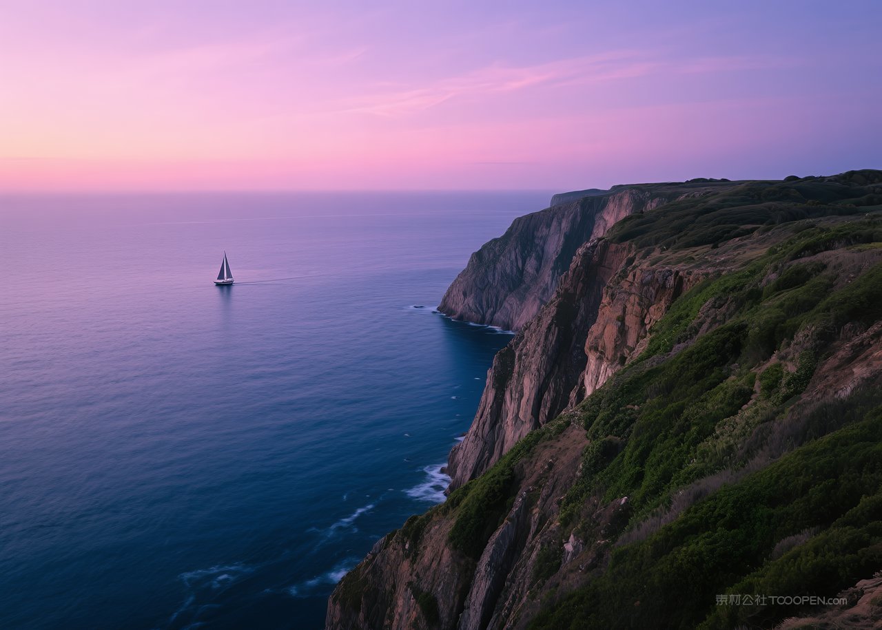 天空大海唯美自然景观海景海边风景海滩
