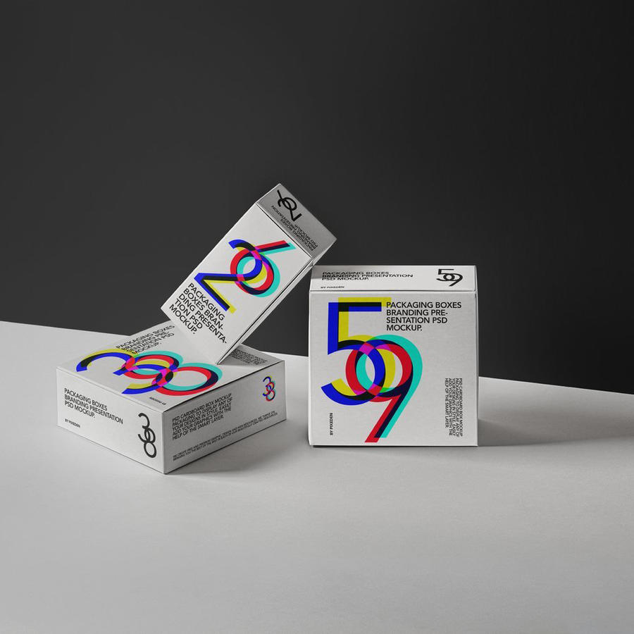 品牌包装盒展示样机